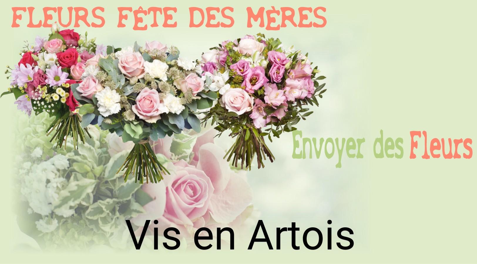 Bouquet de Fête des Mères livré à Vis-en-Artois